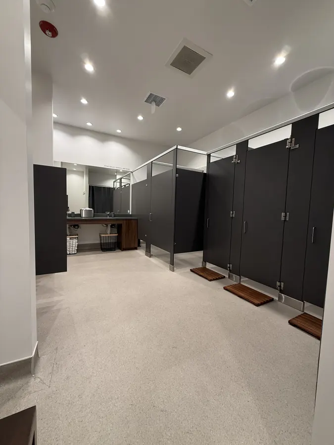 Locker room